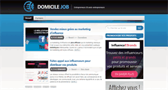Desktop Screenshot of domicile-job.net